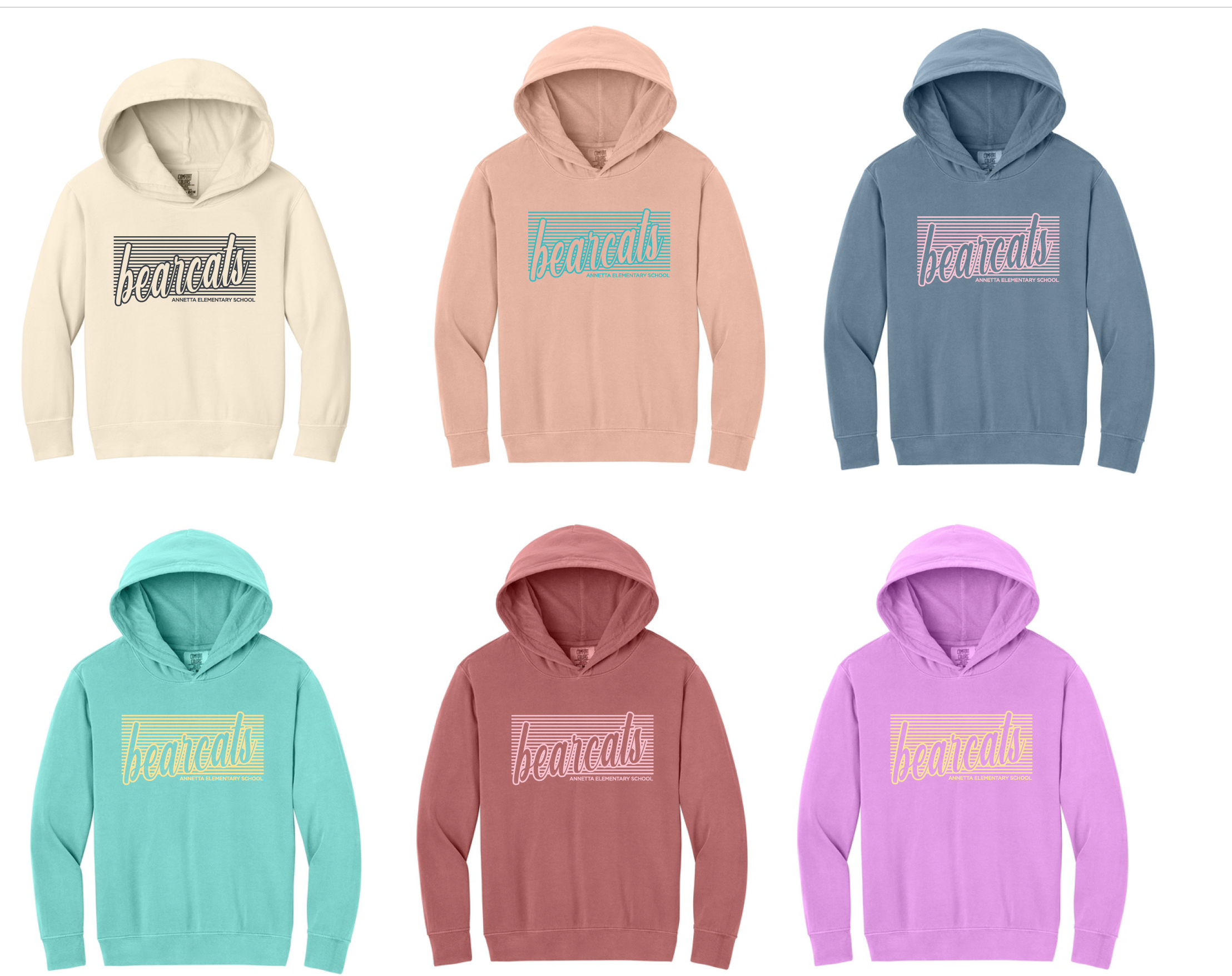 Annetta Line Logo Comfort Color Hoodie