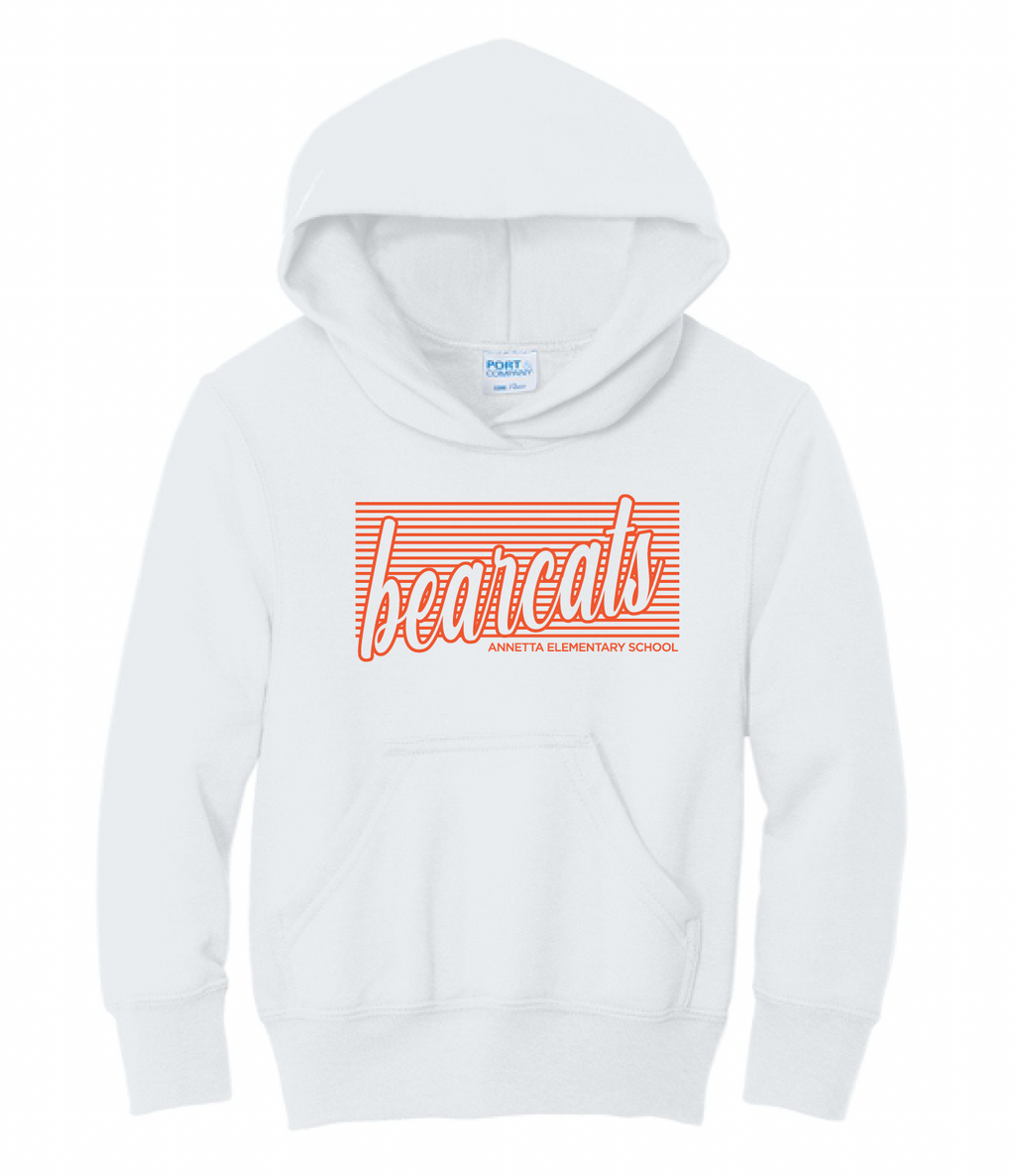 Annetta Bearcat Line Logo Cotton Hoodie
