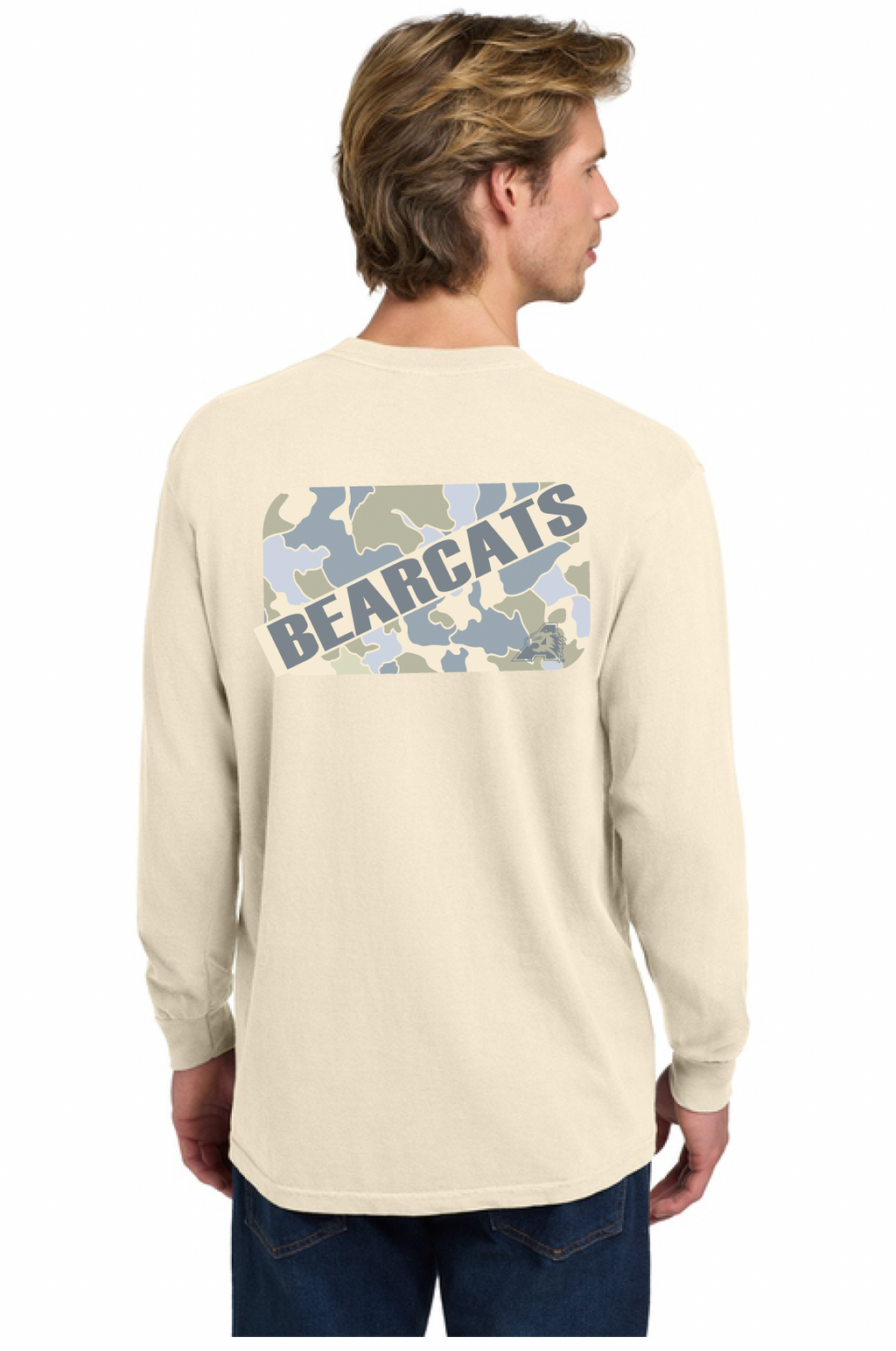 Annetta Bearcat Camo - Adult Comfort Colors Tee