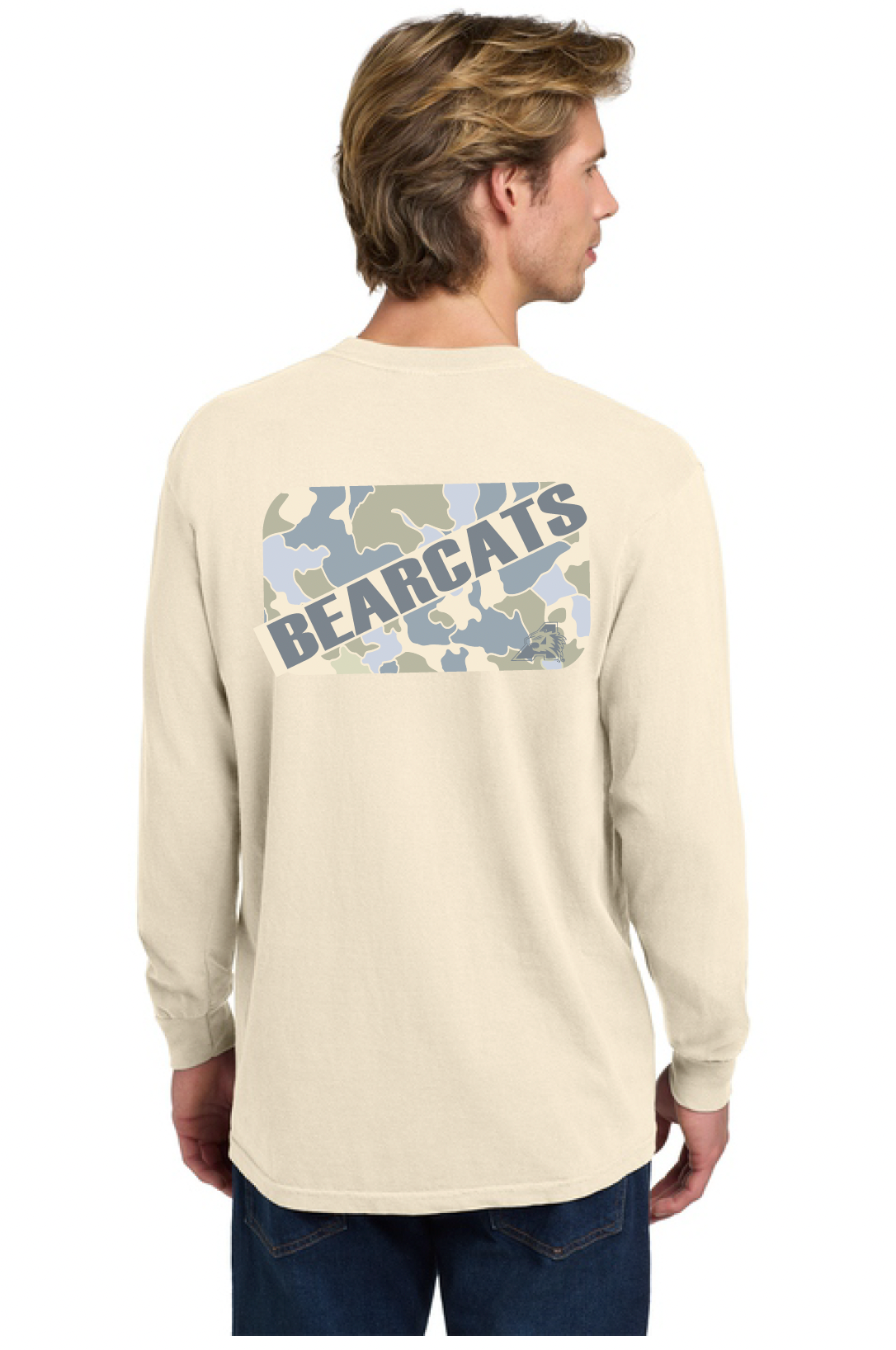 Annetta Bearcat Camo - Adult Comfort Colors Tee