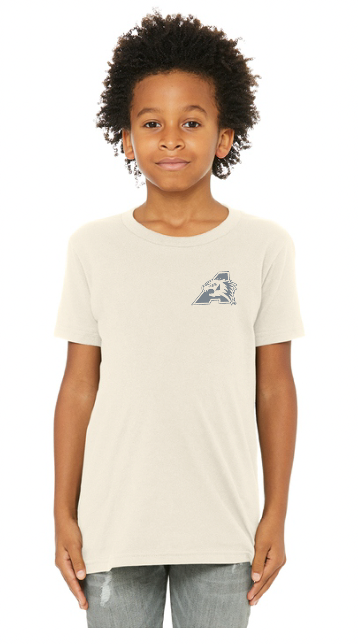 Annetta Bearcat Camo Tee - Youth Bella Canvas Cotton