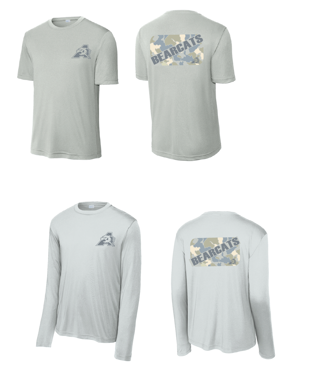 Annetta Bearcat Camo Moisture Management Tee