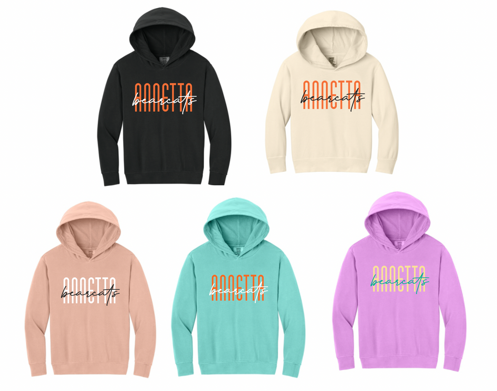 Annetta Cursive Logo Comfort Color Hoodie