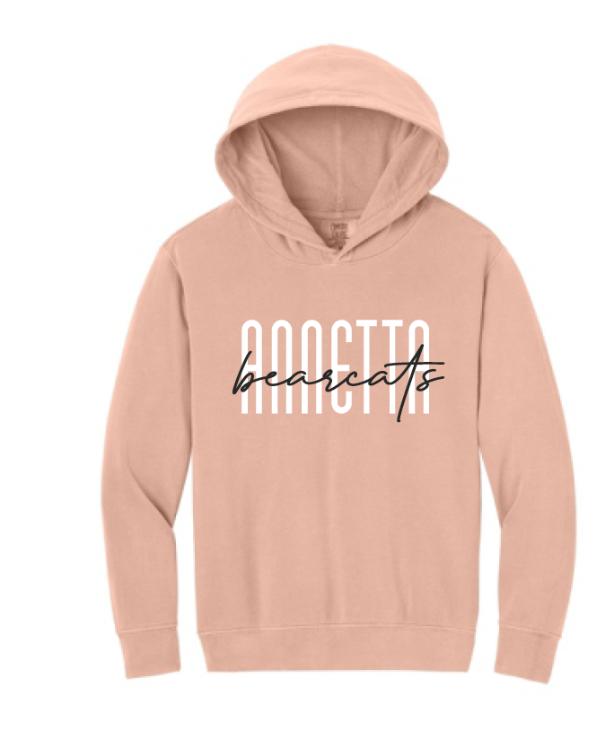 Annetta Cursive Logo Comfort Color Hoodie