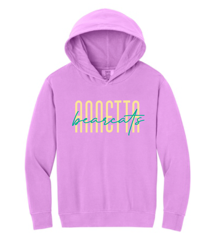 Annetta Cursive Logo Comfort Color Hoodie