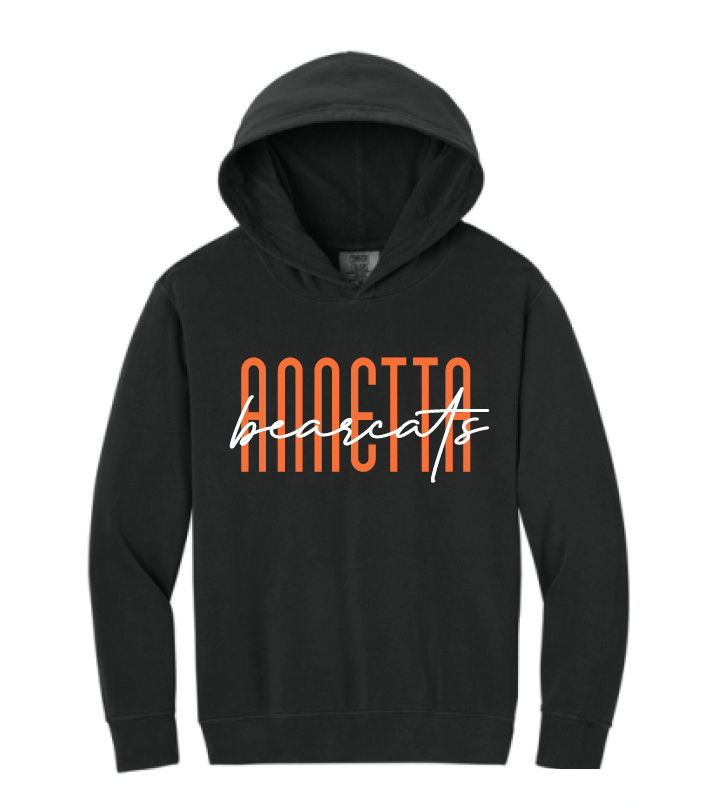 Annetta Cursive Logo Comfort Color Hoodie