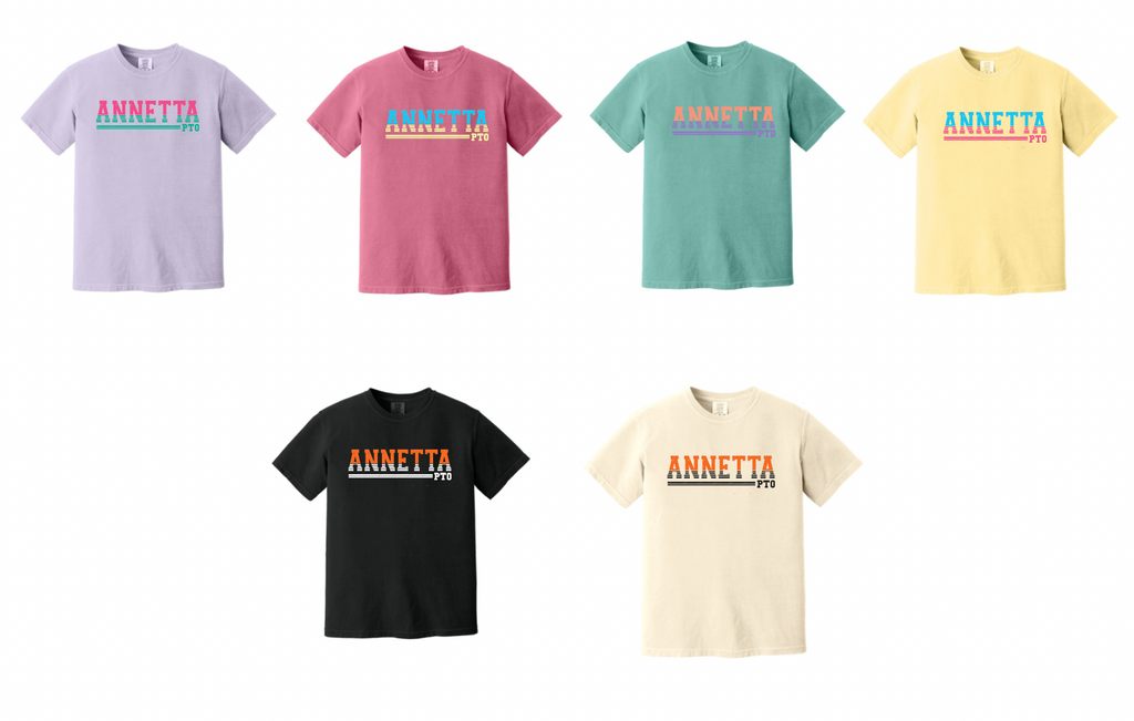 Annetta PTO Short Sleeve Comfort Color Tee