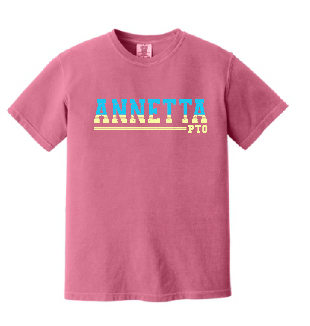 Annetta PTO Short Sleeve Comfort Color Tee