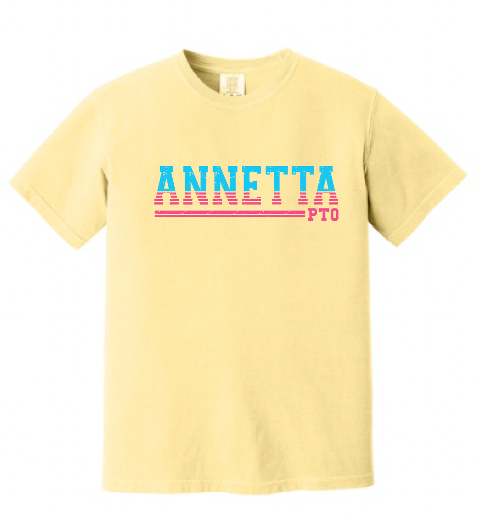 Annetta PTO Short Sleeve Comfort Color Tee