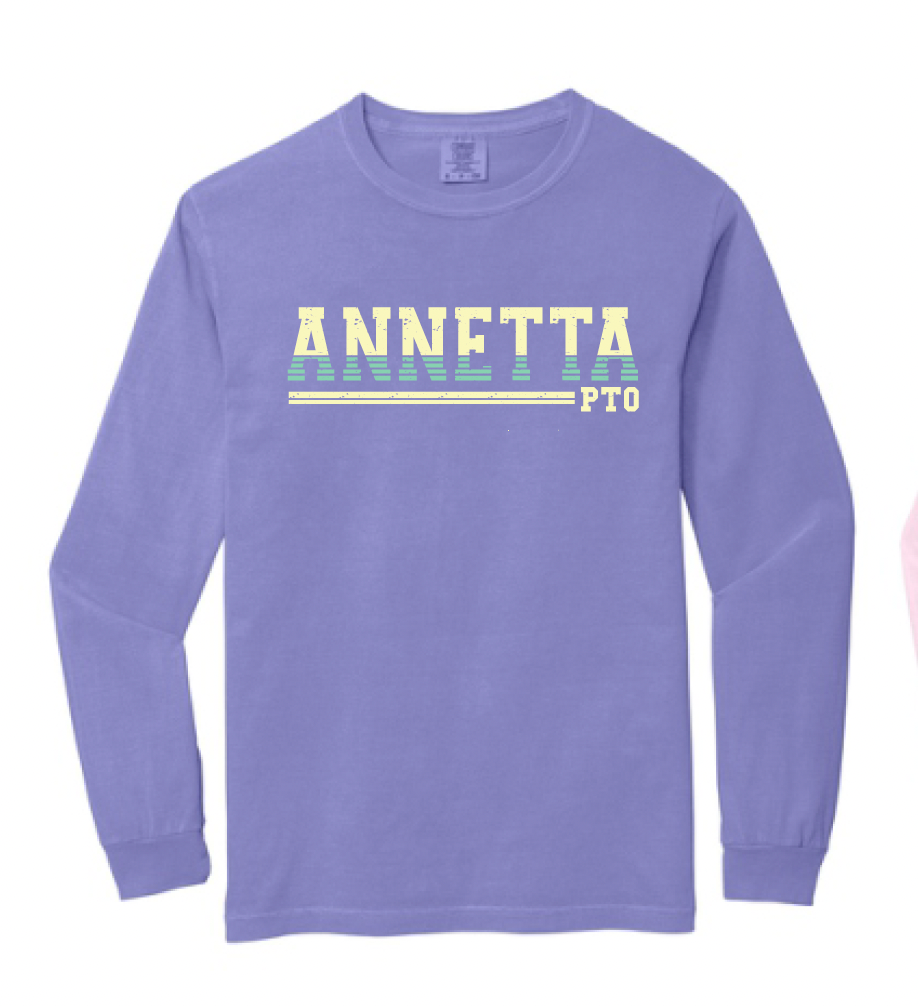 Annetta PTO Long Sleeve Comfort Color Tee