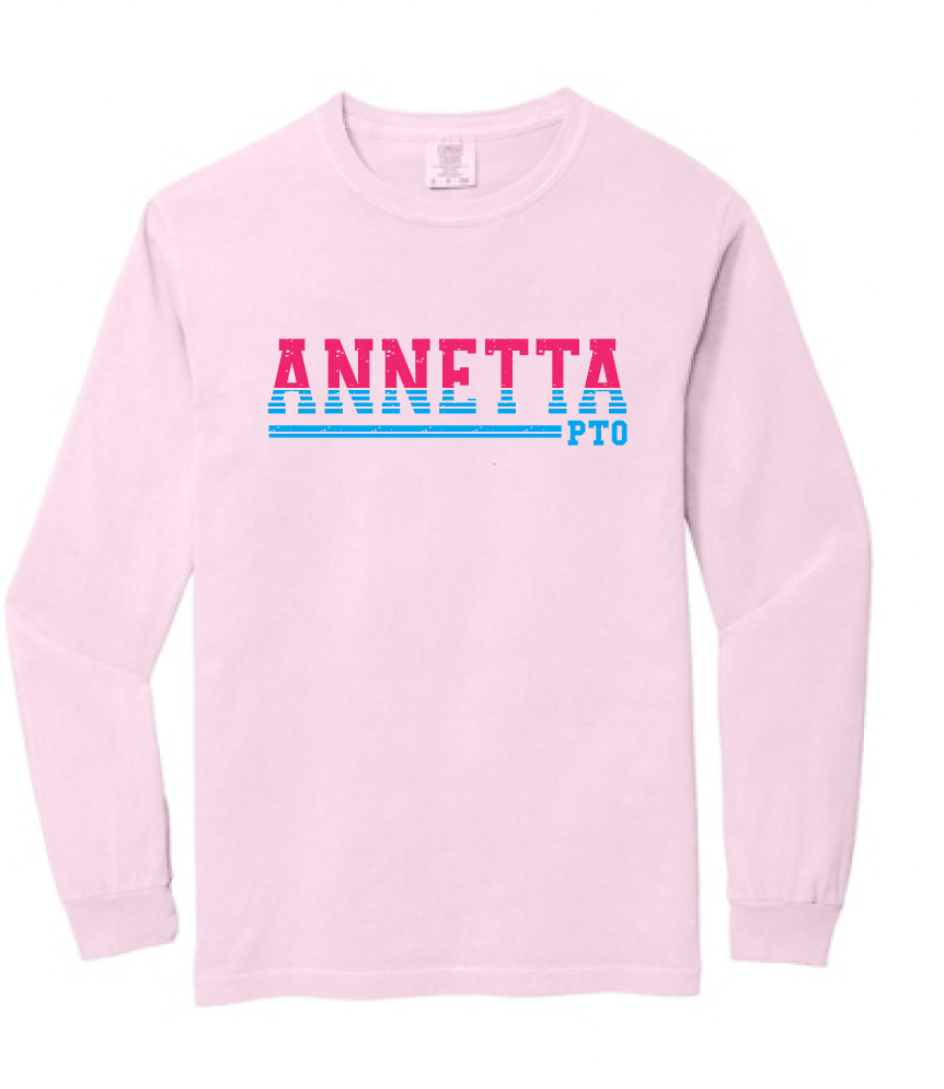 Annetta PTO Long Sleeve Comfort Color Tee
