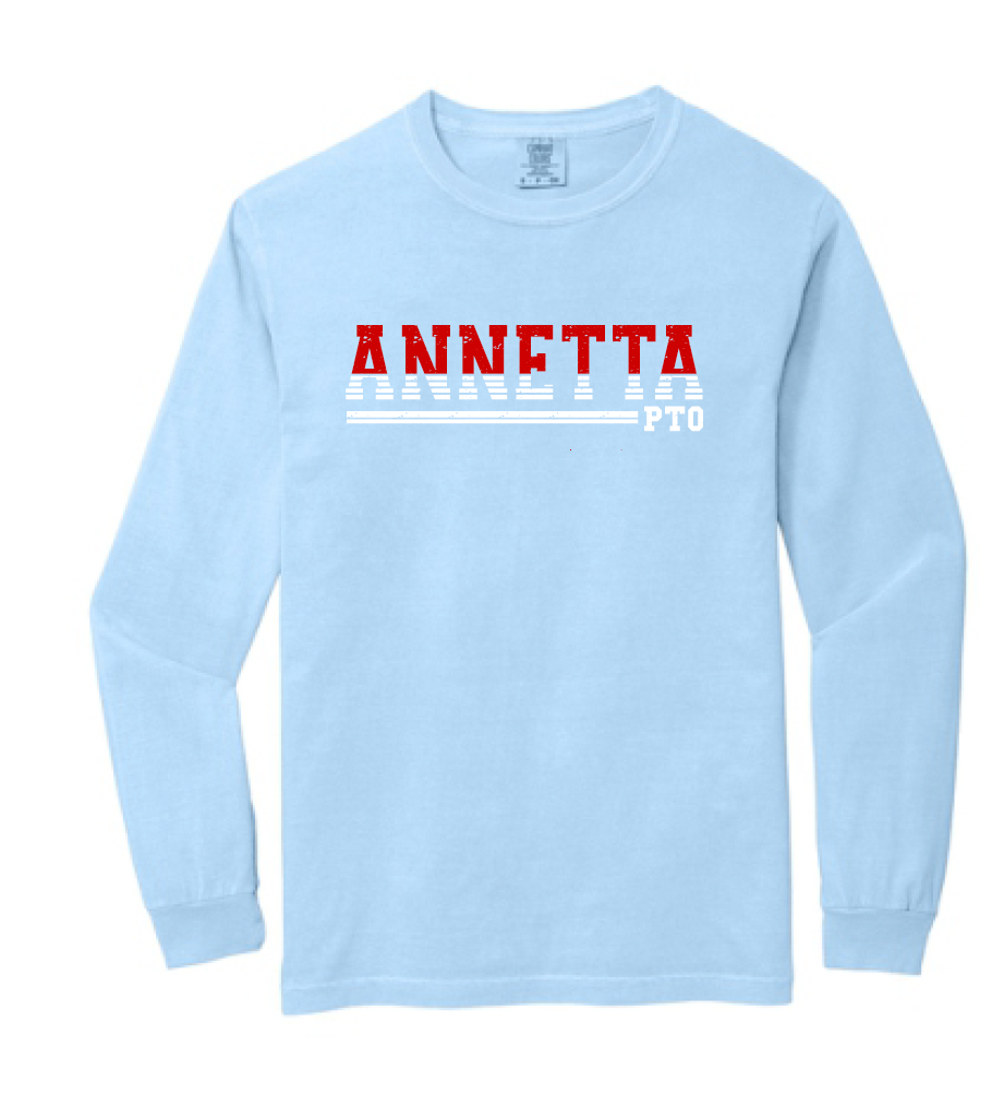 Annetta PTO Long Sleeve Comfort Color Tee