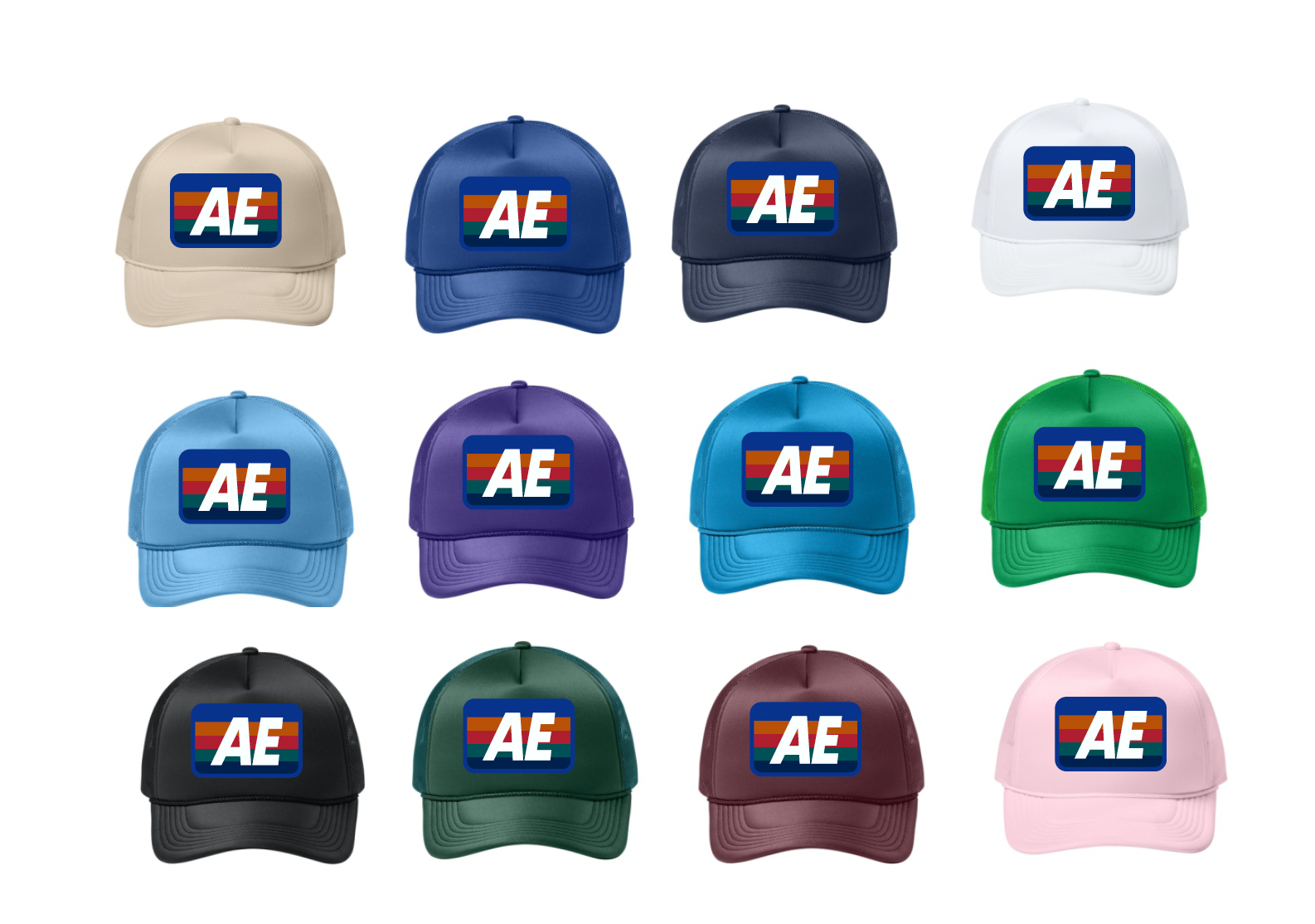 Annetta AE Patch on Foam Trucker Cap