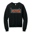 Annetta or Aledo Puff Bella Canvas Crewneck Sweatshirts