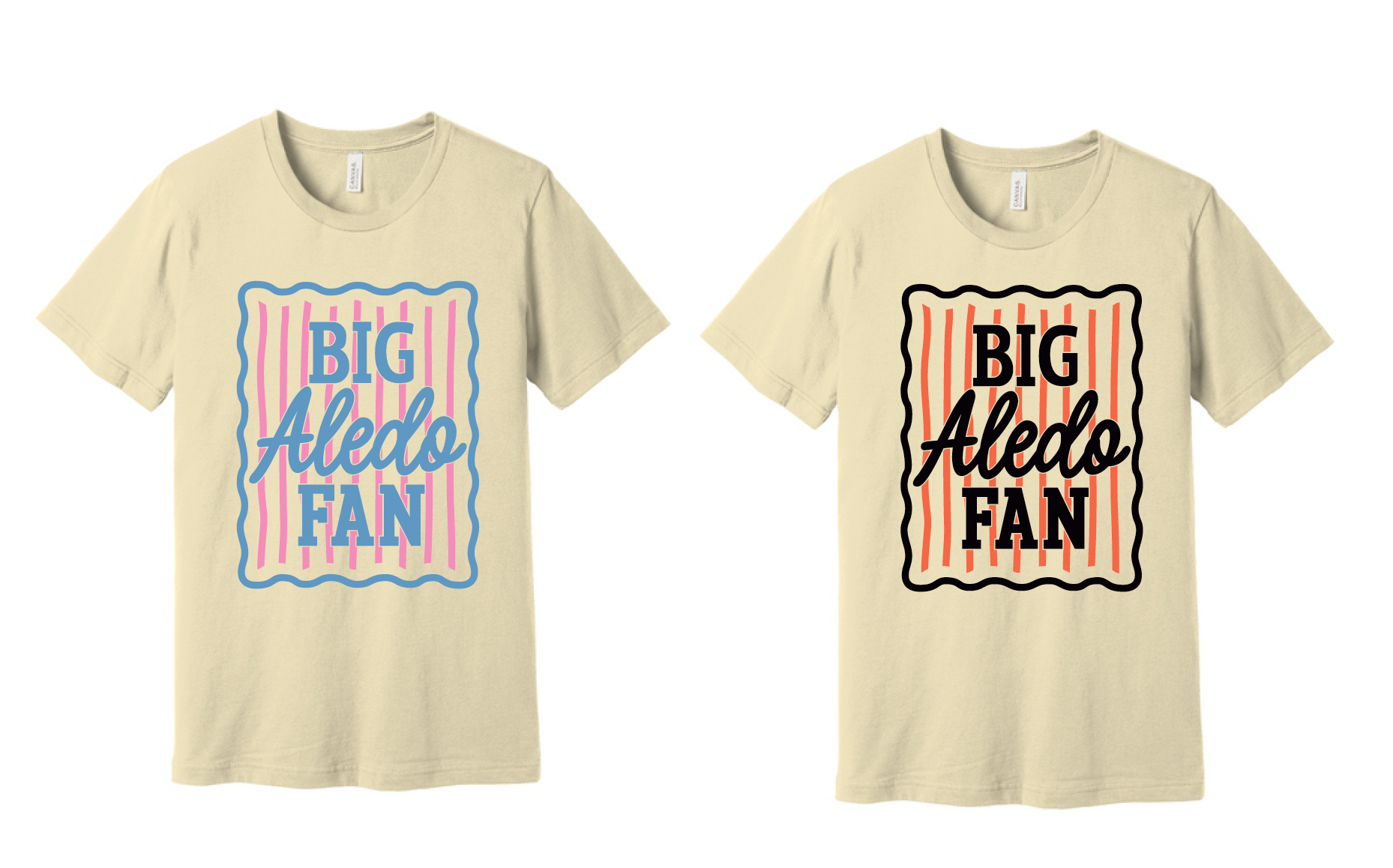 Coder Big "Aledo/Coder" Fan Bella Canvas Tee