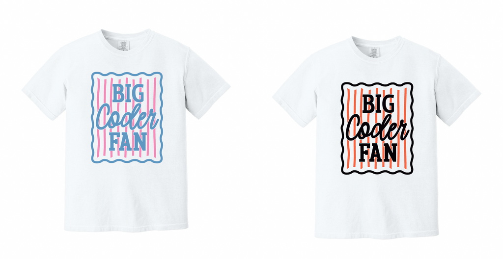 Coder "Big Aledo/Coder" Fan Comfort Colors Tee