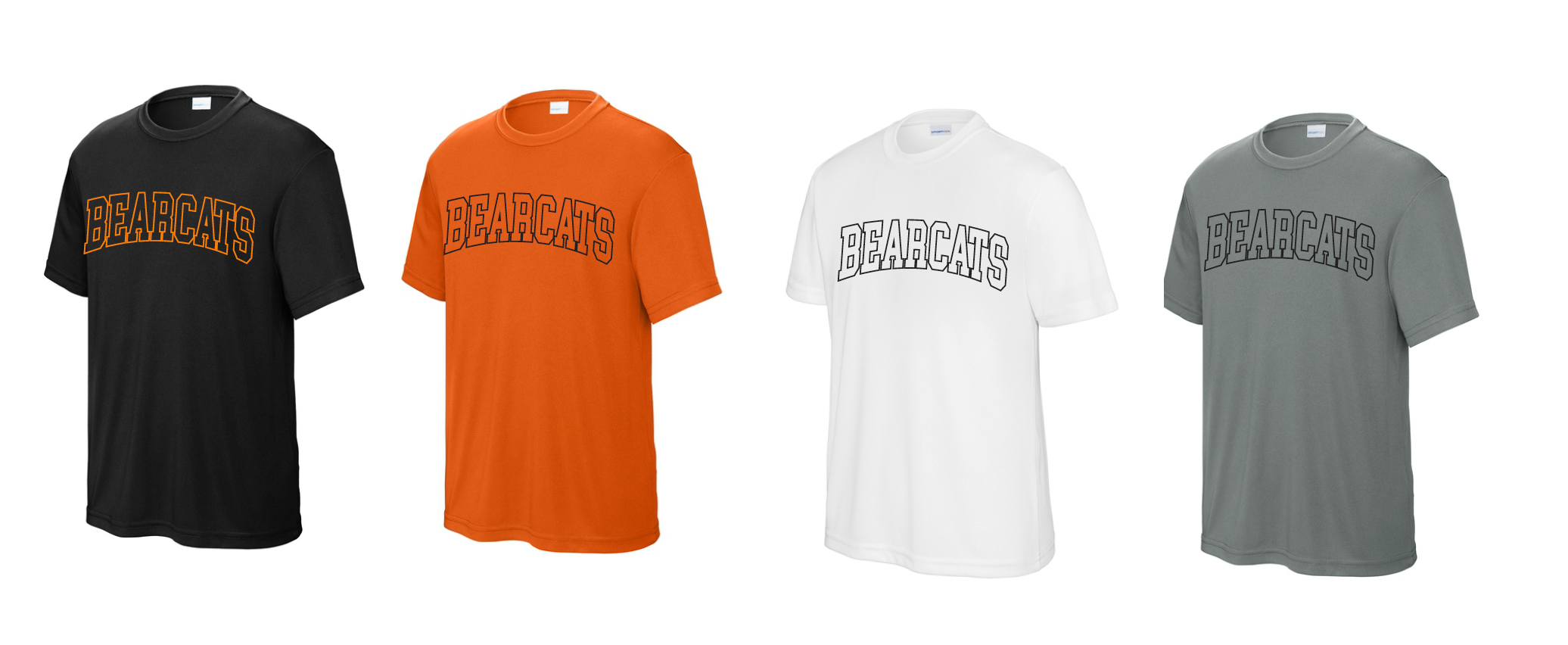 Coder Block Logo Moisture Management Short Sleeve Tee - optional logo (Coder/Bearcat)