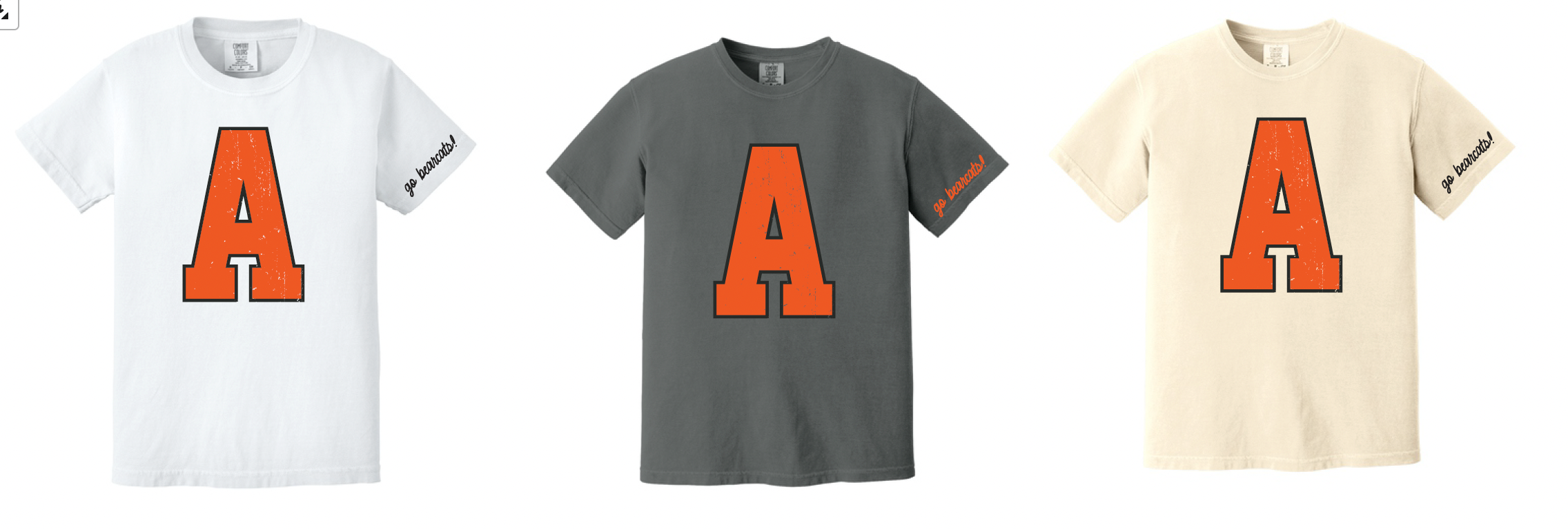 Coder BIG A Logo Short Sleeve Comfort Color Tee