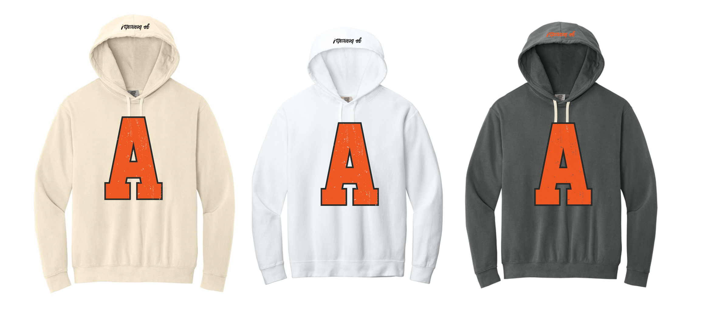 Coder BIG A Logo Comfort Color Hoodie