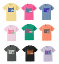Stuard Lowercase Logo Comfort Color Tee - optional logo (Stuard/Aledo)
