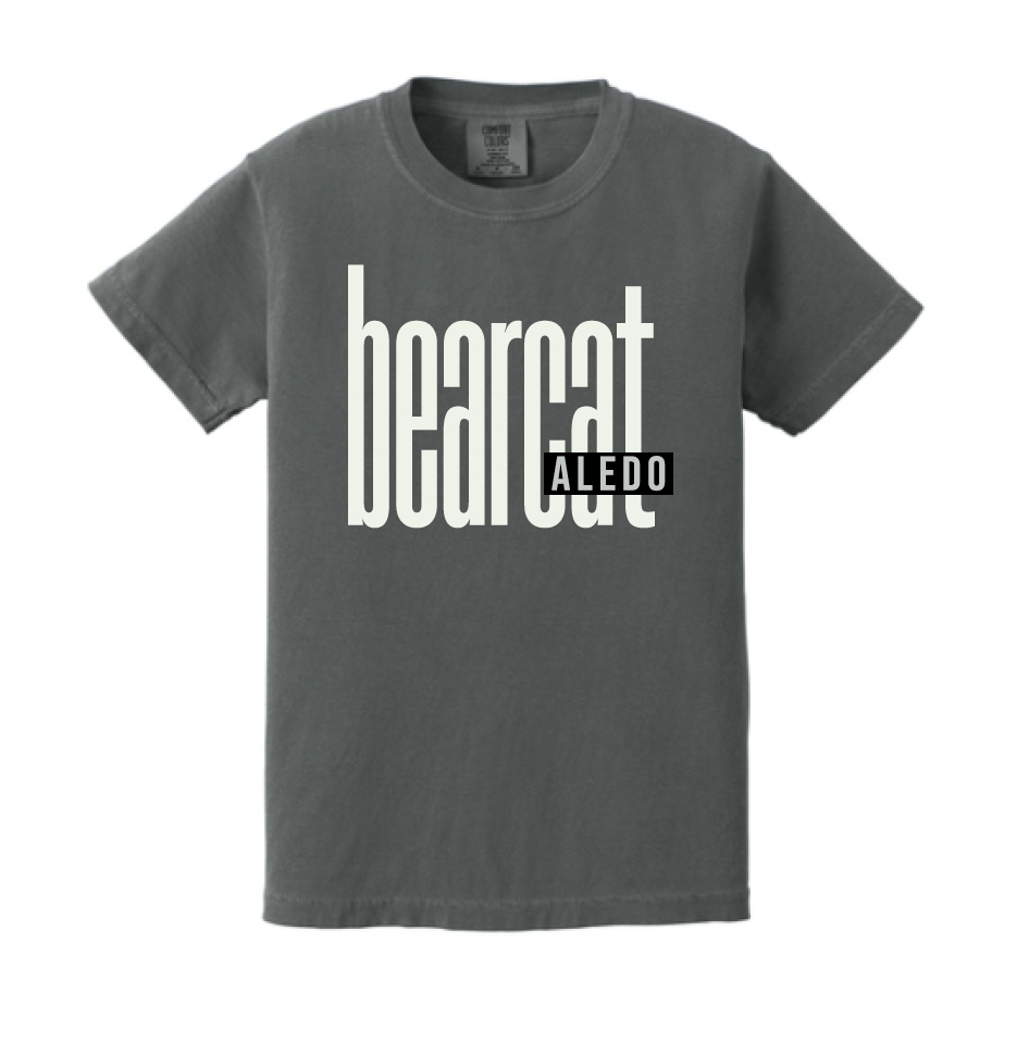 Stuard Lowercase Logo Comfort Color Tee - optional logo (Stuard/Aledo)