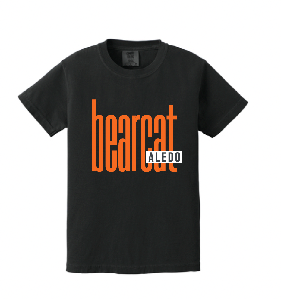 Stuard Lowercase Logo Comfort Color Tee - optional logo (Stuard/Aledo)