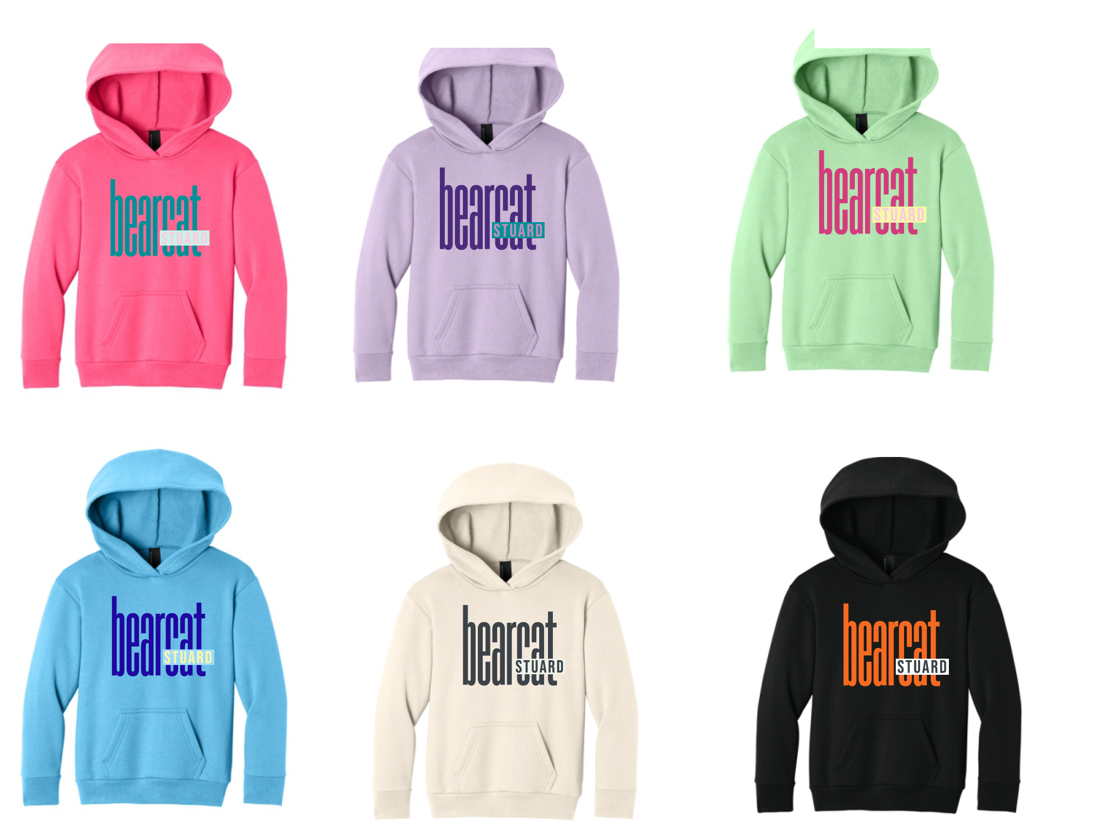 Stuard Lowercase Logo Hoodie - optional logo (Stuard/Aledo)