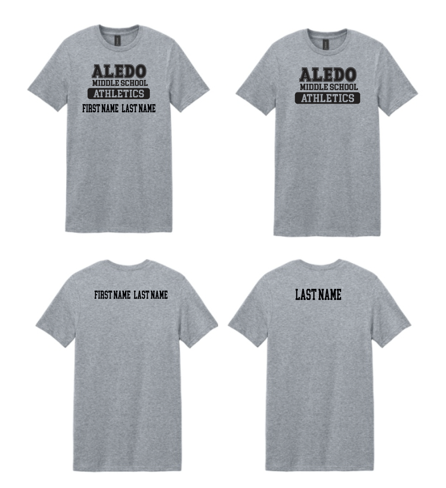 Aledo MS Athletics Cotton Tee