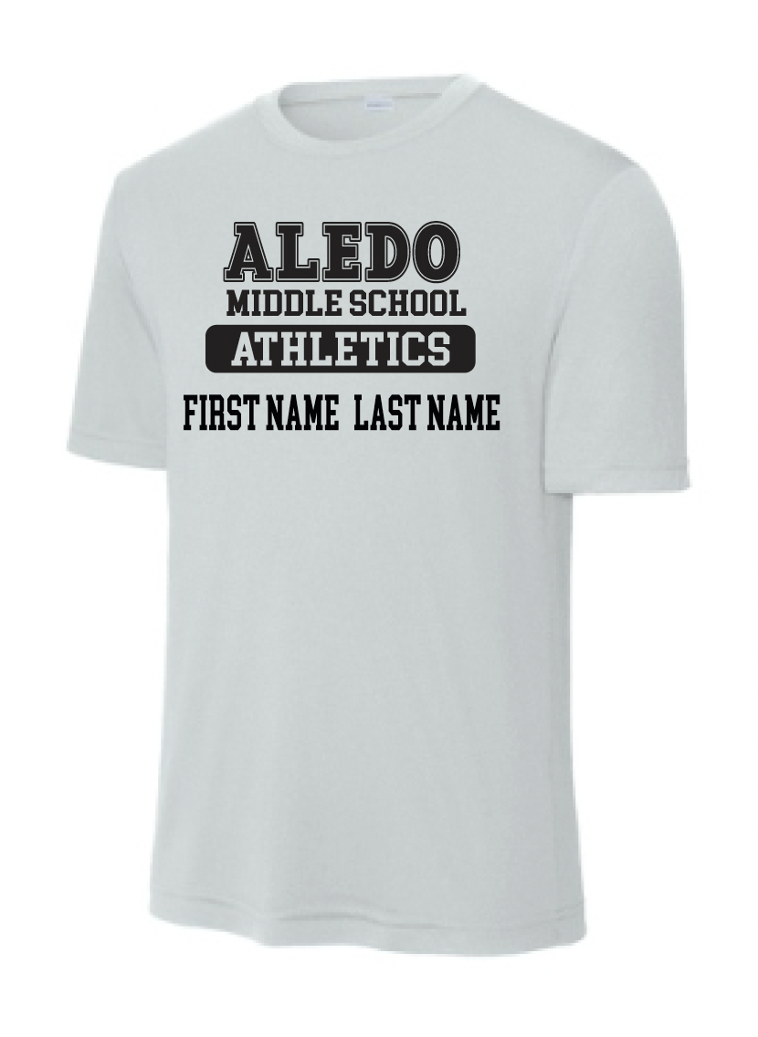 Aledo MS Athletics Moisture Management Tee