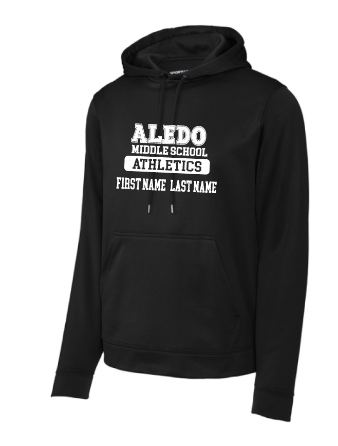 Aledo MS Athletics Moisture Management Hoodie