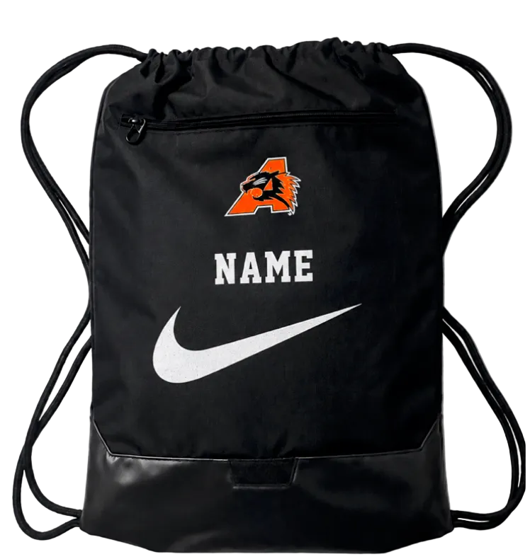 Aledo MS Athletics Nike Drawstring Tote w/ Name