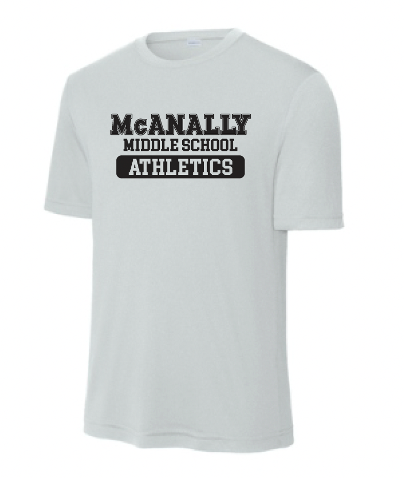 McAnally MS Athletics Moisture Management Tee