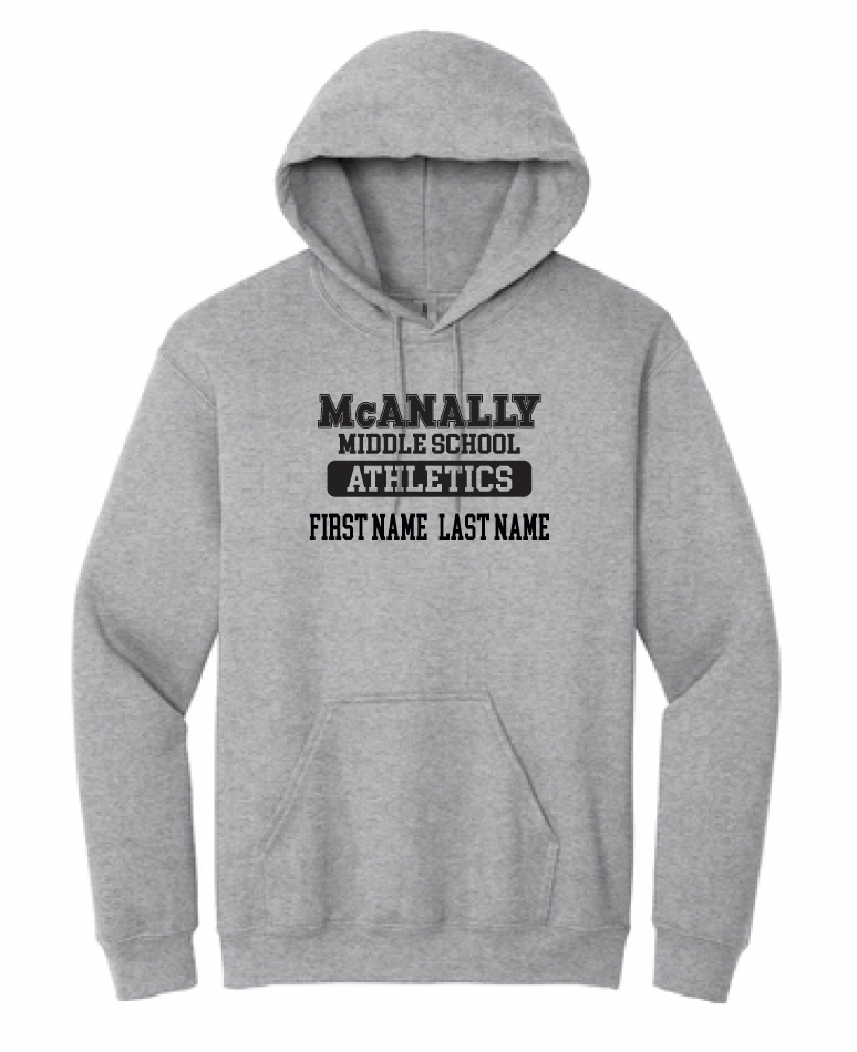 McAnally MS Athletics Cotton Hoodie