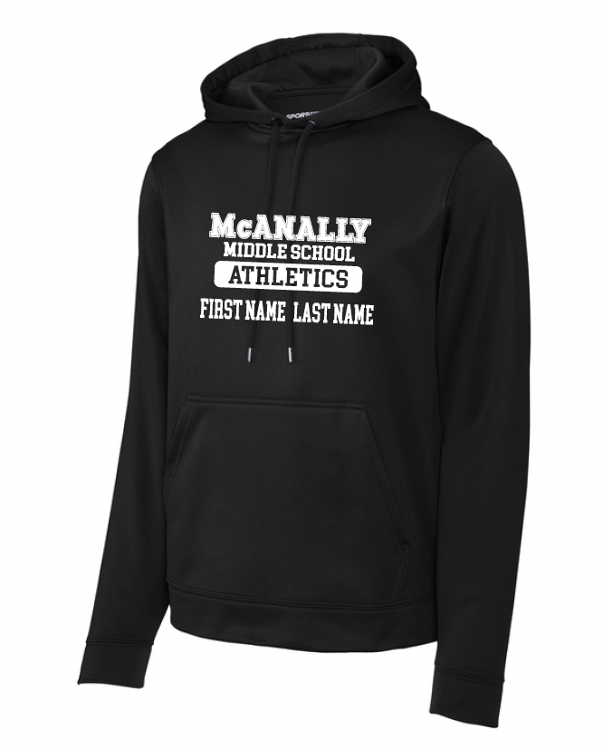 McAnally MS Athletics Moisture Management Hoodie