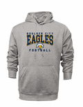 BCHS Football Moisture Management Hoodie with Eagles Logo