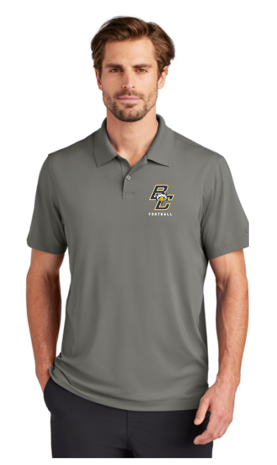 BCHS Football Ogio Polos with BC Logo