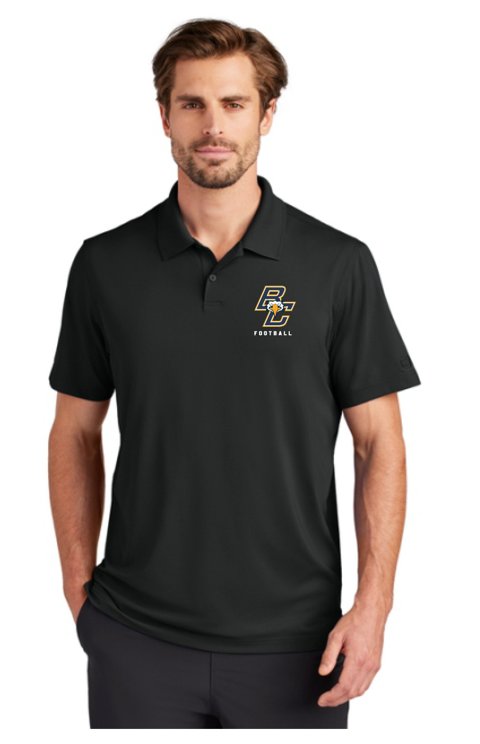 BCHS Football Ogio Polos with BC Logo