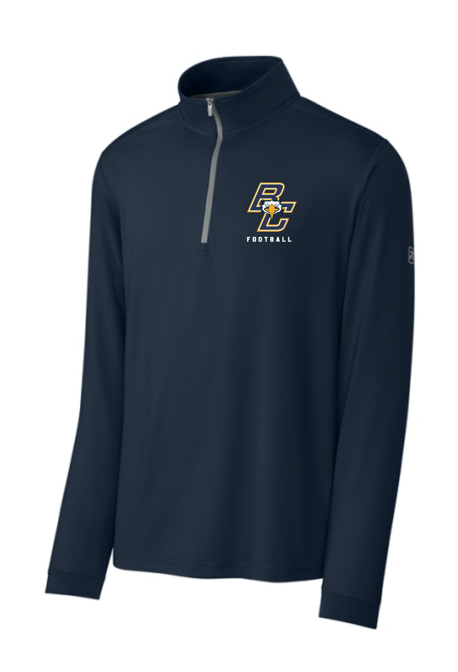 BCHS Football Richardson 1/4 Zip Pullovers with BC Logo
