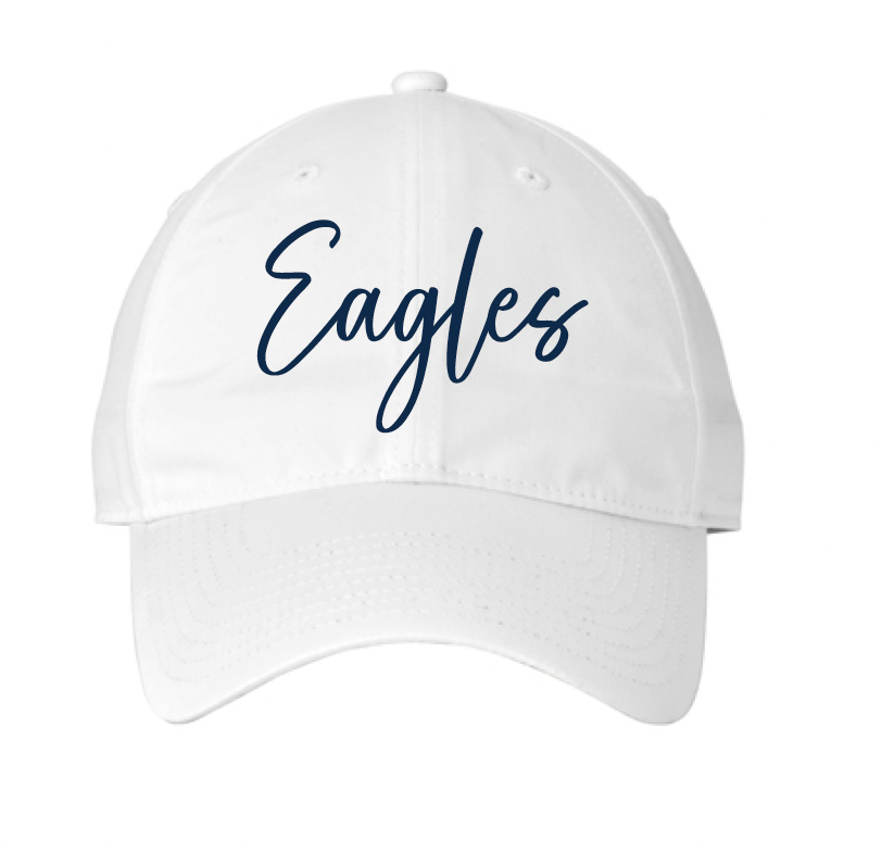 BCHS Football Nike Buckle Embroidered Eagle Cursive Cap