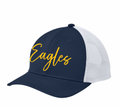 BCHS Football Cursive Eagles Embroidery Snapback Cap