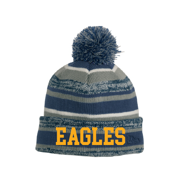 BCHS Football New Era Pom Beanie
