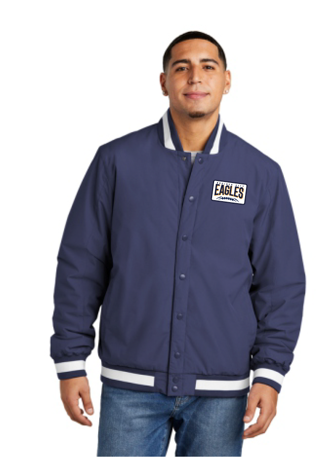 BCHS Football Varsity Jacket with Patch Logo