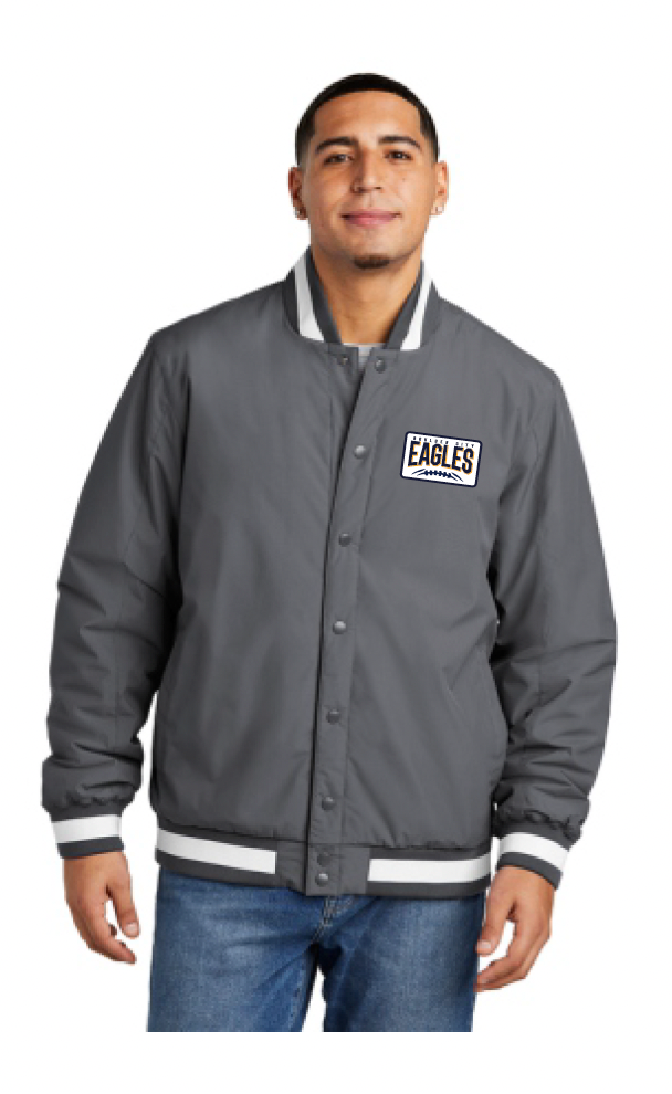 BCHS Football Varsity Jacket with Patch Logo