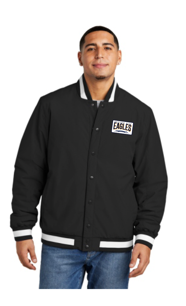 BCHS Football Varsity Jacket with Patch Logo