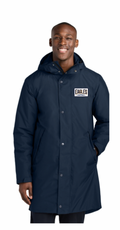 BCHS Football Parka Jacket with Patch Logo