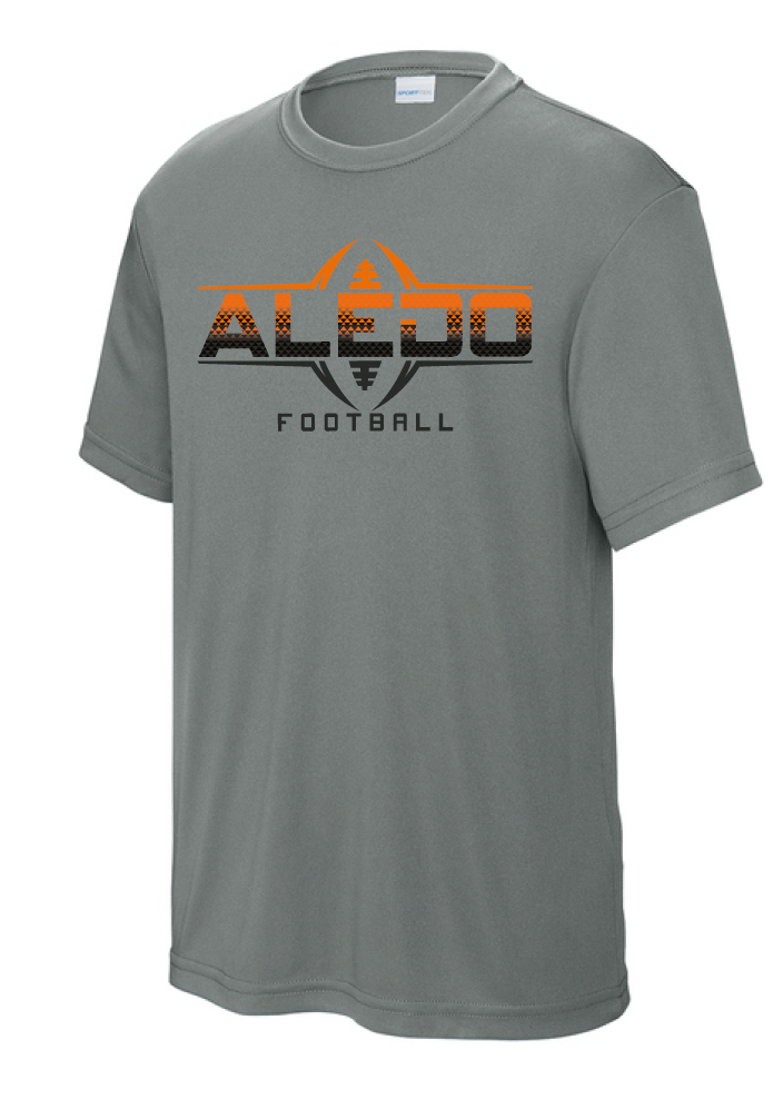 Aledo 5u Flag Football Moisture Management Tee (No Name/Number)