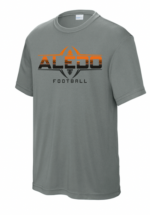 Aledo 5u Flag Football Moisture Management Tee (No Name/Number)