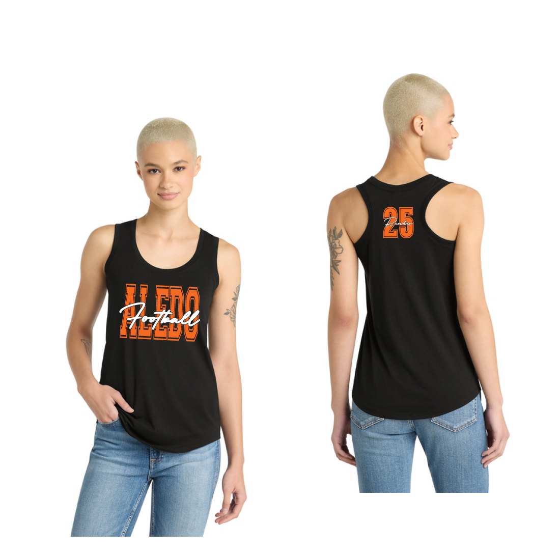 Aledo Football Personalized Racerback Tank