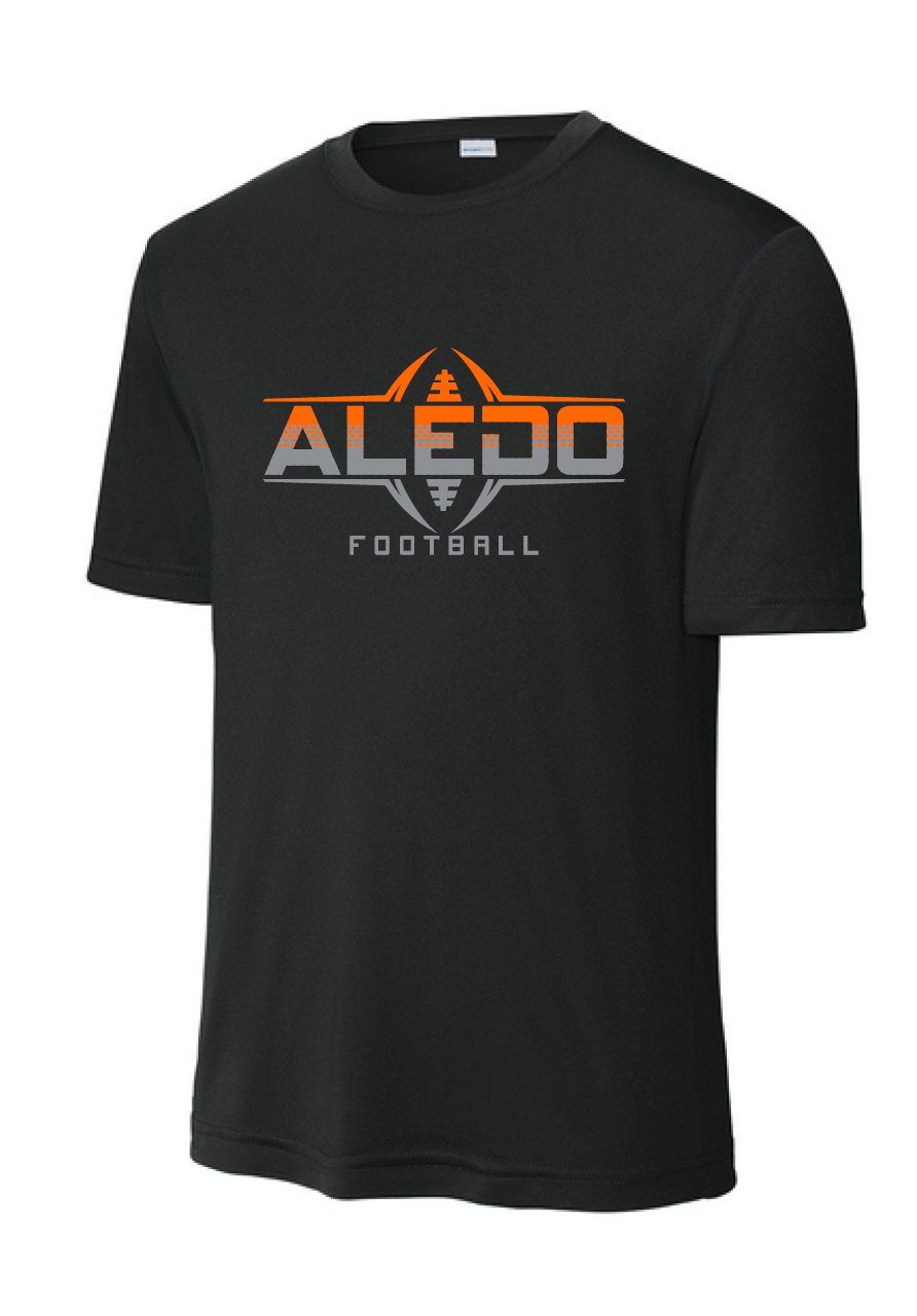 Aledo Football Moisture Management Tee