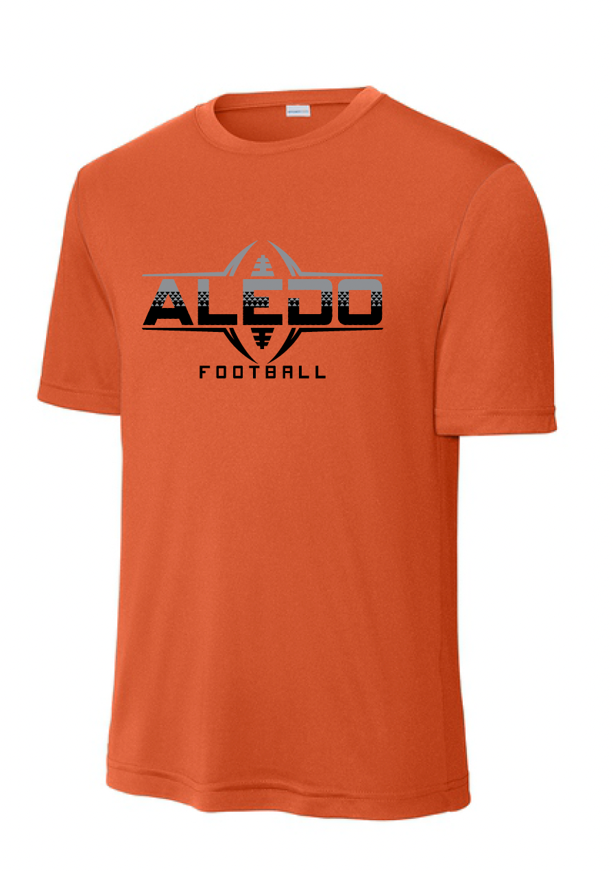 Aledo Football Moisture Management Tee